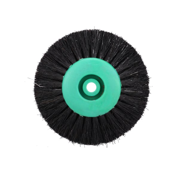 Slipeskivebørste for slipemaskin Trebearbeiding smykker poleringsverktøy (langt hår 4 rader)