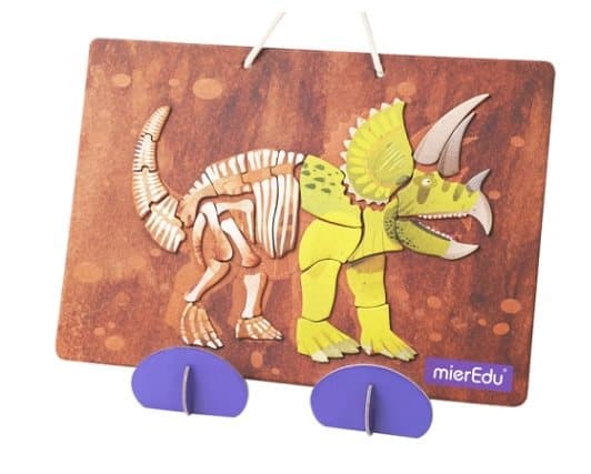 Magnetisk spelbräda från mieredu - Triceratops