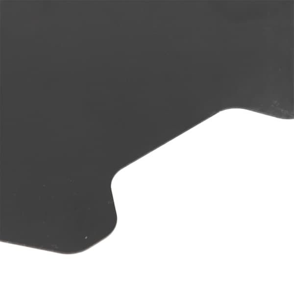 Motorcycle Front Number Plate Matte Black Easy to Install License Plate Replacement for SUR‑RON Light Bee Light S X