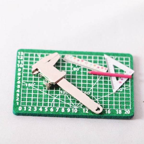 1 Set Docktillbehör Mini Skolväska Skrivmaterial Böcker Penna