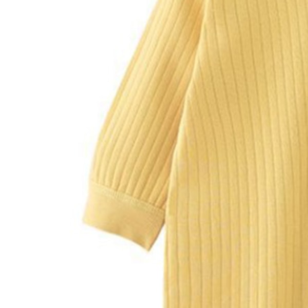 Baby Onesie långärmad bomullspyjamas unisex nattkläder för pojkar, flickor 66
