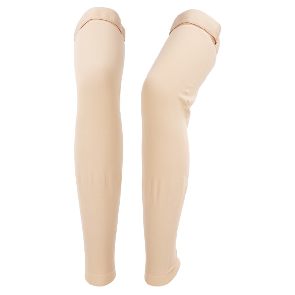 Fuld benkompressionsærmer 23 til 32 mmHg Beskytter ben Langt knæærme til lårknælæg