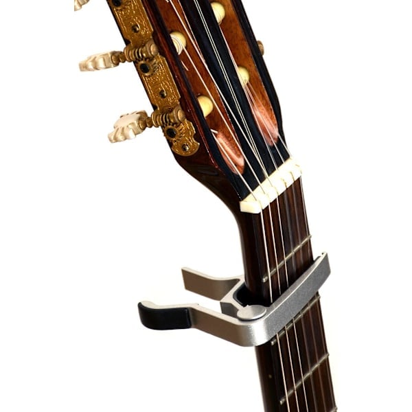 Capo ST Grønn. Hurtigkoblings-gitarkapo med triggerfunksjon for alle elektriske gitarer og akustiske gitarer, klassiske gitarer, ukulele, banjo, mandolin...