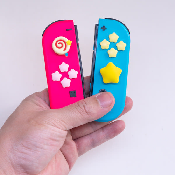 10 st färgglada tumgrepp kompatibla med Nintendo Switch OLED/