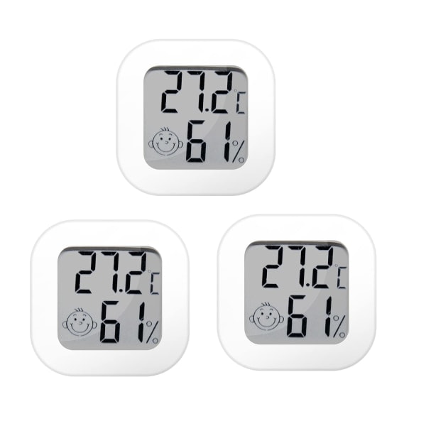 Digital hygrometer, hygrometer, noggrann RH-mätare temperaturmätare för hem sovrum källare kontor växthus（PA）