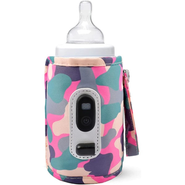 /#/Värmer for babyflasker - Fargerik USB-flaskevarmer, bærbar/#/