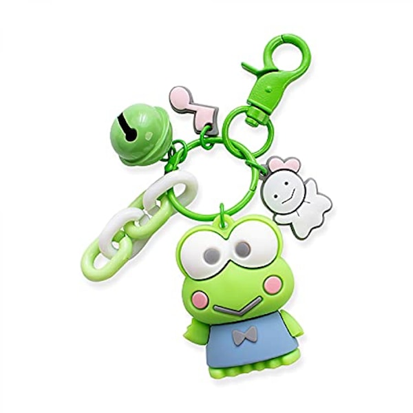 Kawaii Anime-piirretty avaimenperä Kuromi Keroppi Tarvikkeet