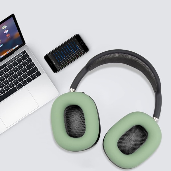 Paris_Silikone ørepuder Beskyttelsescover til AirPods Max Hovedtelefoner Puder, Svedafvisende, Let At Vaske, Robust Holdbarhed
