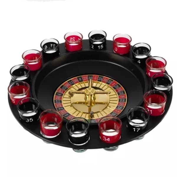 Roulette Festspil / Drikkespil for Voksne - Drinkroulette