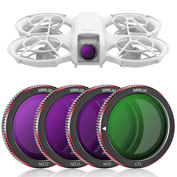 DJI NEO filtersæt til droner: ND8, ND16, ND32