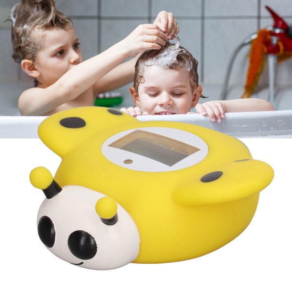 Baby kylpylämpömittari hauska sarjakuva eläin Vedenpitävä turvallisuus 10℃?50°C Erittäin tarkka vauvojen kylpyammeen lämpömittari