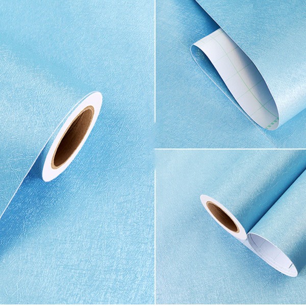 Tapeter Peel and Stick Modern europeisk stil 3D-præglad Damas blå