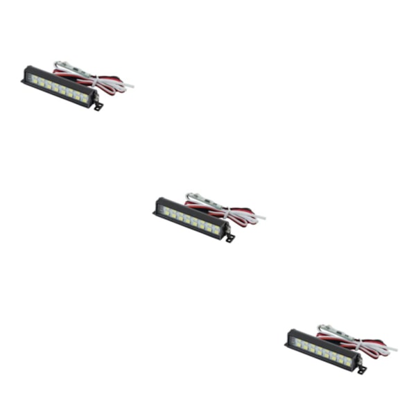 1/2/3/5 Lyssterk LED Lyslist Taklampe for SCX10 D90 1/10 Skala 52mm L universal 52mm L universal 3Set
