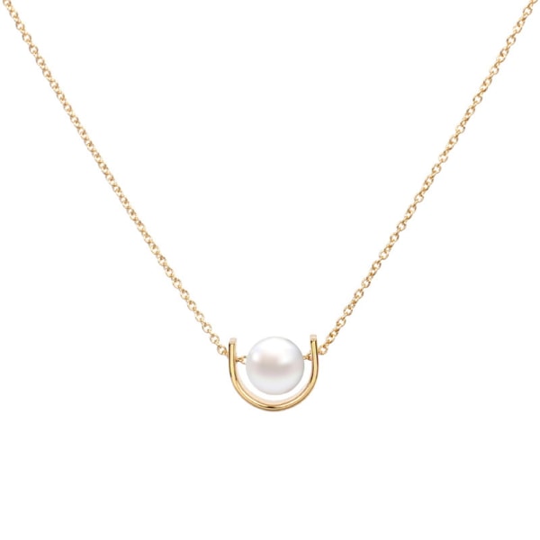 Mode Elegant Faux Pearl halsband Bröllopsfest smycken present