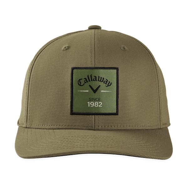 Callaway Golf Herr 2023 Rutherford Moisture Wicking One Size Performance Cap Military Green One Size