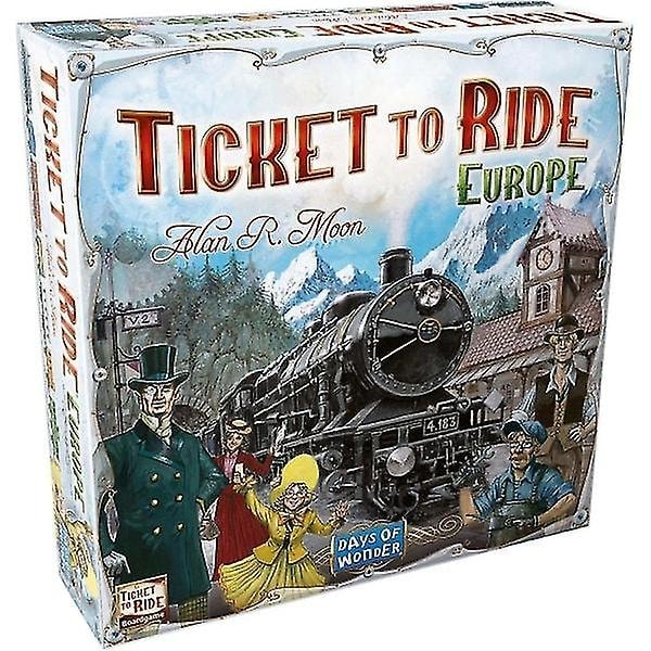 Ticket to Ride Europa Lautapeli | Perhepeli WELLNGS