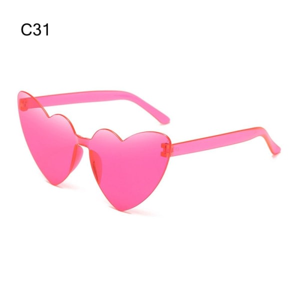 Hjerteformede solbriller Hjertesolbriller C31 C31 C31 C31