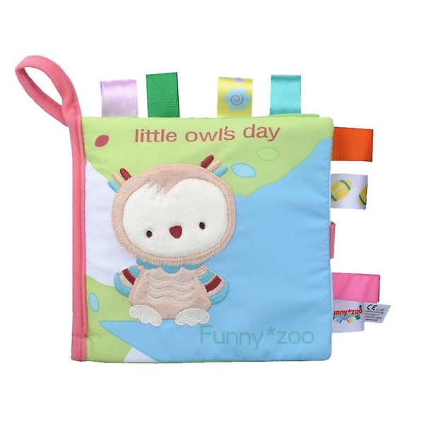 Pedagogisk-baby tygbok Little Owl