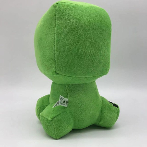 Minecraft Creeper Pehmolelu Vihreä/Musta 26cm-Xin