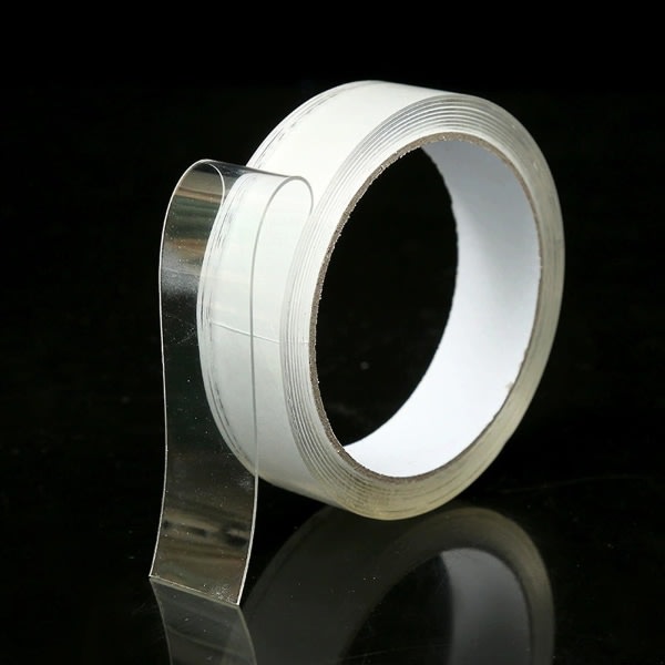 Opgrader Nano Tape Bubble Kit, Dobbeltsidet Tape Plast Boble, Elastisk Tape Ny Transparens 0,01 cm*0,5 cm*200 cm