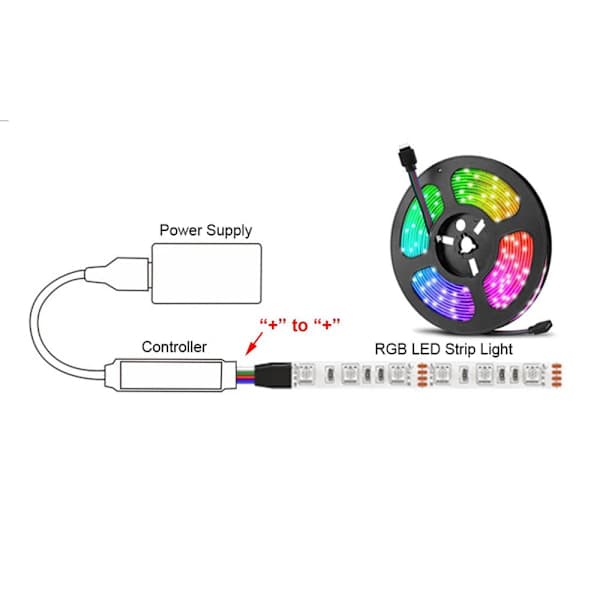 RGB Bluetooth Controller Musik LED Lysbånd Controller Lys