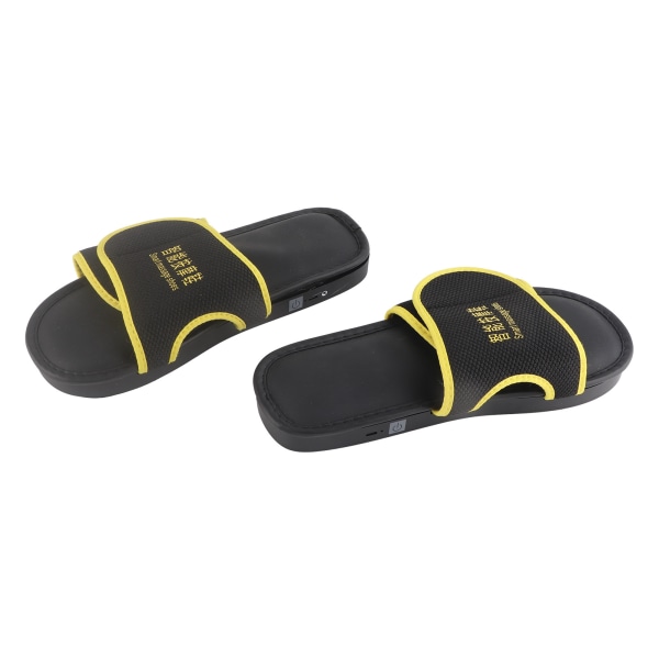 Elektriska Fotmassage Tofflor Hot Compress Multiple Frequency Vibration Foot Therapy Sandaler