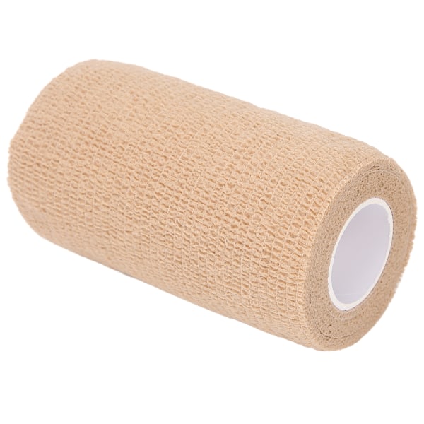 Selvklæbende bandageindpakning Åndbar ikke-vævet fleksibelt sammenhængende tape til sport10 cm x 4,5 m