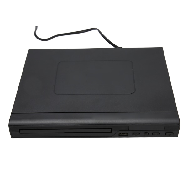 Mini HD DVD-spiller innebygd PAL NTSC USB 2.0-grensesnitt Fjernkontroll Hjemme-CD-spiller med RCA-kabel for TV 110?240V EU-plugg