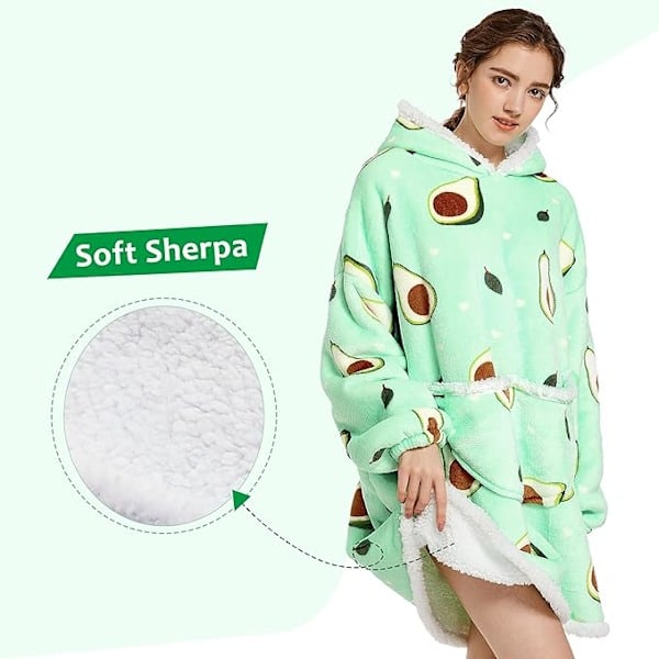 Fleece Hættetrøjer til Kvinder, Oversized Hættetrøjer til Piger, Superbløde Fleece Trøjer