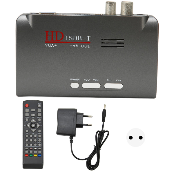 Mini AV till HD Multimedia Interface Converter AV till VGA HD Video Converter Box för hem 100?240V EU-kontakt