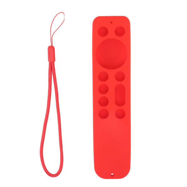 Silikonbeskyttelsesveske for OnePlus TV Y1S Edge-fjernkontroll Mykt anti-dråpebeskyttelsesdeksel Rød