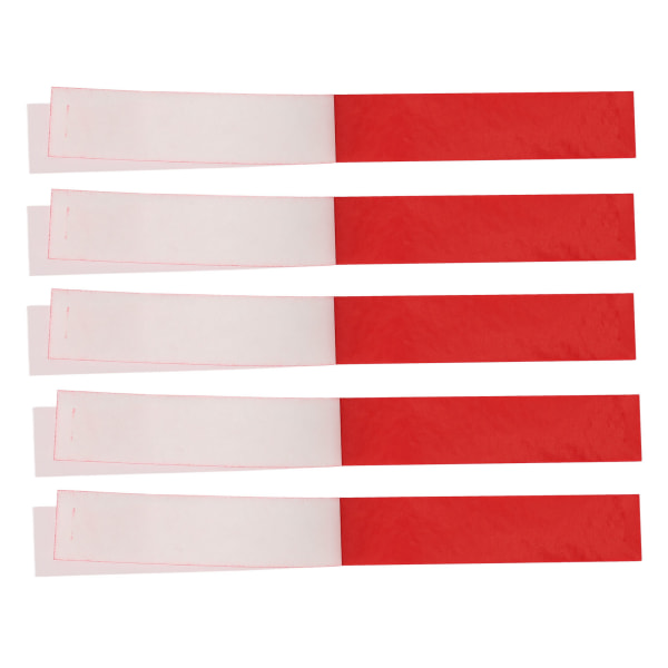 400 stk rødt tyndt dental artikulerende papir dobbeltsidet bidepapir strimler artikulerende papir