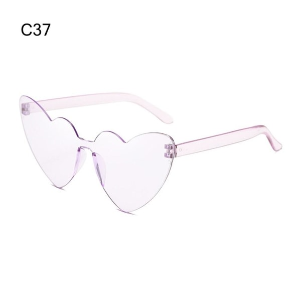 Hjerteformede solbriller Hjertesolbriller C37 C37 C37 C37