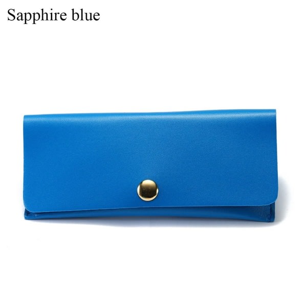 Brilleetui Solbrilleboks SAPPHIRE BLUE safirblå sapphire blue