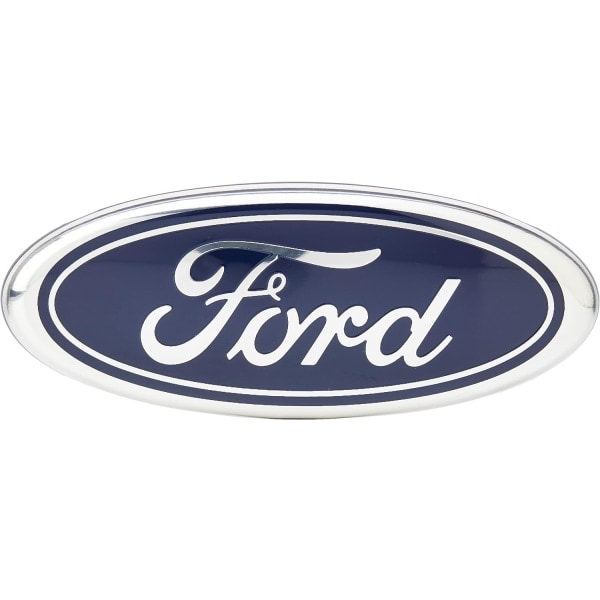 Kompatibel med F1140508 Fiesta MK6 2001-2008 Främre Oval Huvlogotyp (11,5 cm x 4,5 cm)