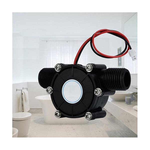 -Hydro Generator 80V 10W DC Vattenflödesgenerator Turbin Generator Vattenkraftkran Vattenflöde Hydrau
