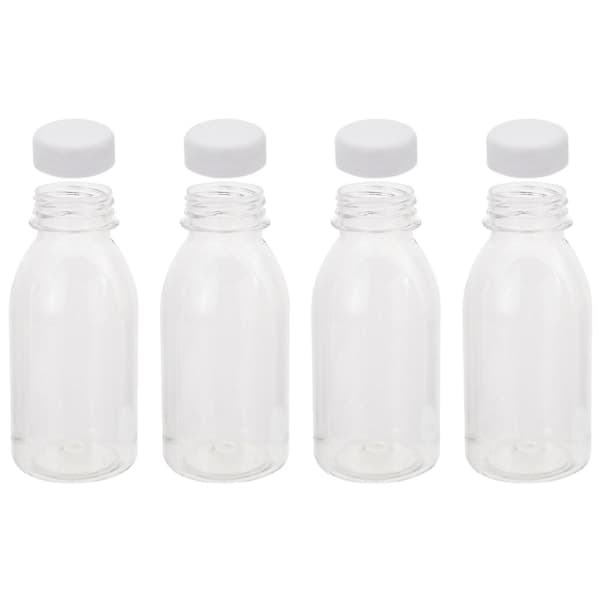 10 st dricksflaskor, plastflaskor för drycker, återanvändbara vattenflaskor - PP-material, hög temperaturbeständighet