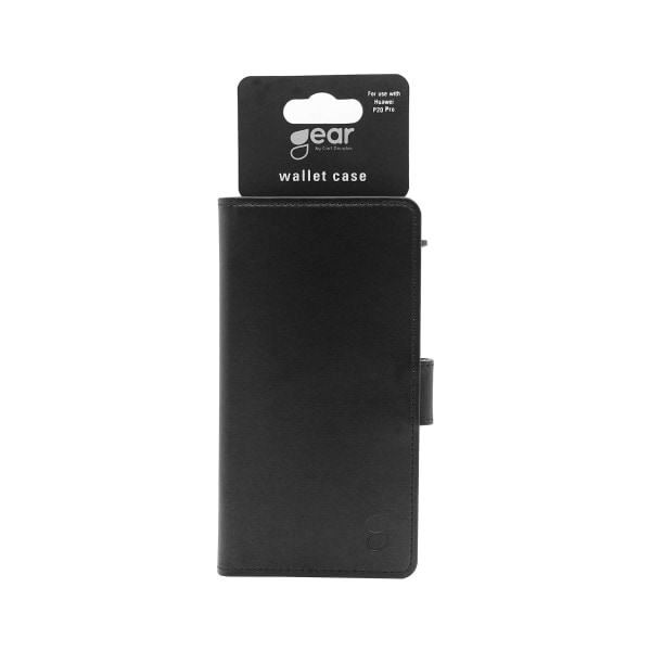 Mobilcover 3 Kortlommer Sort - Huawei P20 Pro 2018