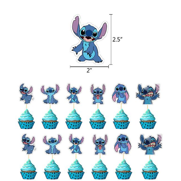Stitch festartikler, Lilo og Stitch fødselsdagspynt (FMY)