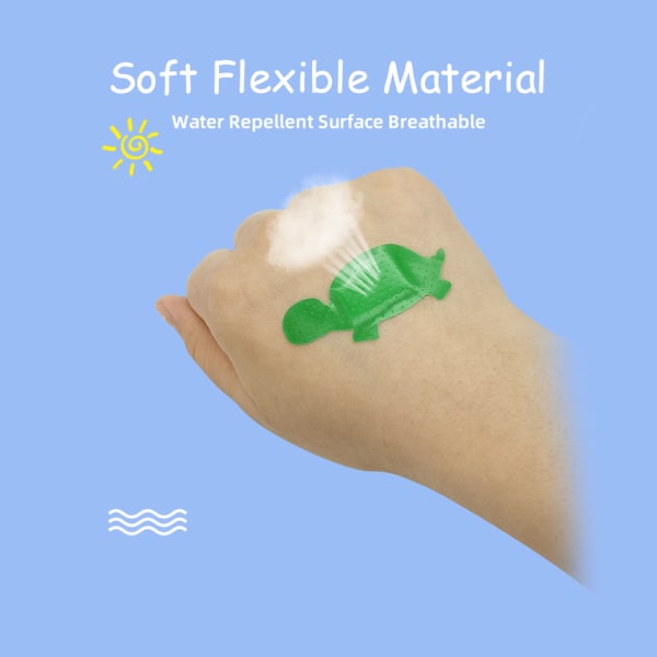 30st tecknad bandage Djurdesign Baby bandage vattentät självhäftande hemostas klistermärken