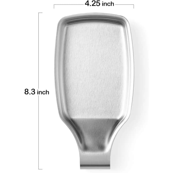 Skedholder, 21,1 cm x 10,8 cm, rustfrit stål