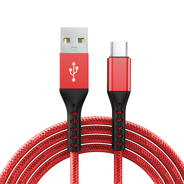 cbs 2-pakk USB-C 5A Latauskaapeli 2M Nopea Lataus Ylimääräisen Pitkä