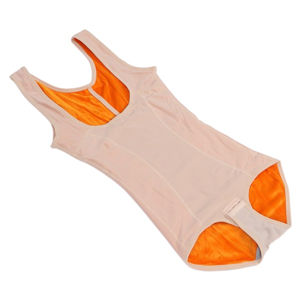 Kvinders undertøjsvest U-krave Body Slanking Hold Warming Bottom One Piece Bodysuit (Complexional)XL