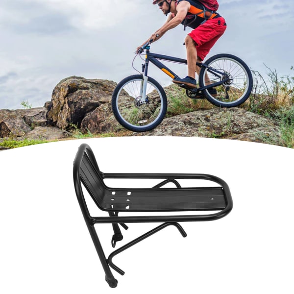 Cykelhållare framtill Bagagehållare i aluminiumlegering Framtill för mountainbikehållare för cykling