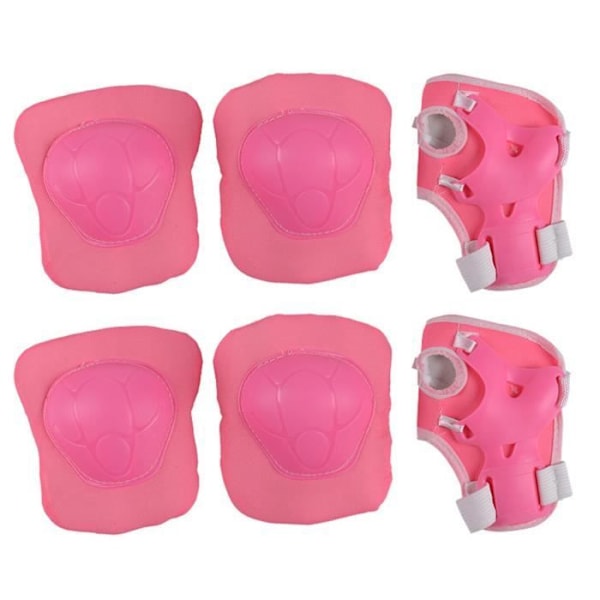Skyddsset för barn - 6 delar - knä, armbåge, handled - unisex