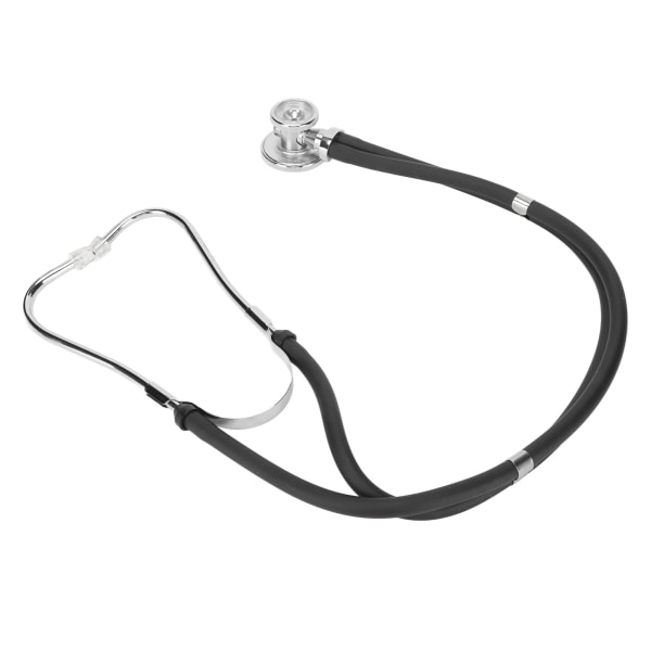 Stetoskop med dubbelt huvud Aluminiumlegering multifunktionellt genomskinlig sändning Lättviktsstetoskop för fosterhjärtat
