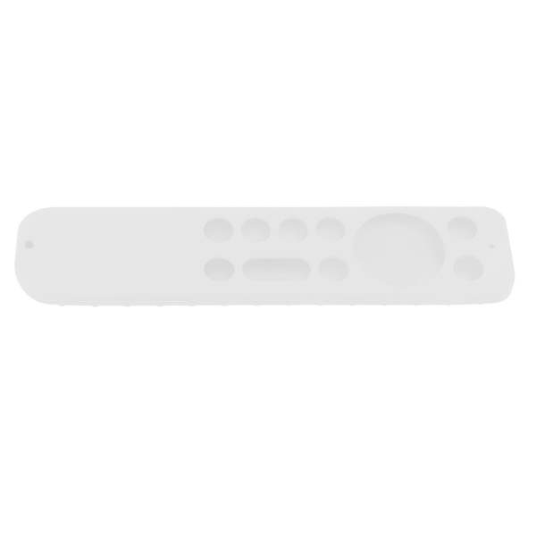 Silikonbeskyttelsesveske for OnePlus TV Y1S Edge-fjernkontroll Mykt anti-dråpebeskyttelsesdeksel Hvit