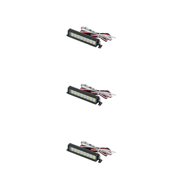 1/2/3/5 Ljusstark LED-ljuslist Taklampa för SCX10 D90 1/10 Skala 52mm L universal 52mm L universal 3Set