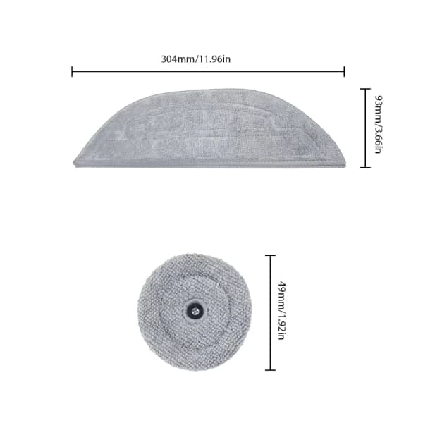 Roborock S8 Max V Ultra G20s moppepuder (8-pak)
