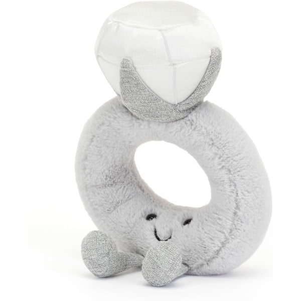 Jellycat Rolig Timanttisormus – K: 20 cm x L: 12 cm